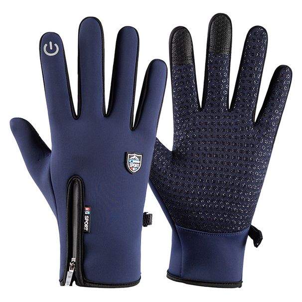 Unisex Winter Gloves Windproof Waterproof Non-Slip Fleece Lined Touchscreen For Cycling Hiking Skiing Outdoor Sports_viptrois.com