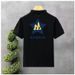 Men's Clothing Short Sleeve Simple T Shirt Loose Lapel Top_viptrois.com