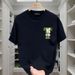 American Summer Cool Short Sleeve T-Shirt Men, Street Style Slim Fit Round Neck Printed Top For Men And Women_viptrois.com
