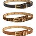 Retro thin belt women's all-match pin buckle small belt decoration simple summer leopard print pants with in stock needle cross-border belt_viptrois.com