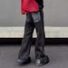 Men's Clothing Men's Autumn Heavy Fashion Brand Washing Technology Splash Ink Straight Jeans Trendy Casual Street Trousers_viptrois.com