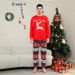 Christmas Santa Deer Snowflake letters Christmas family dress printed homewear sleep_viptrois.com