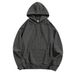 Men's Retro Striped Hooded Sweatshirt - Oversized Casual Pullover With Chest Pocket, Lightweight Fleece Lining For Spring/Fall_viptrois.com