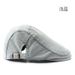 Washed Simple Denim Forward Outdoor Women's Spring And Autumn New Beret Men's Baseball Cap_viptrois.com