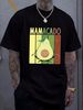 Mamacado Mother Shirt, Avocado Pregnant T-Shirt, Gift For Pregnant Wo Shirt, Avocado Lover Pregnant Shirt Stretched Summer Homme Casual Breathable_viptrois.com