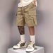 Men's Clothing Men's Workwear Shorts Summer Loose Casual Trendy Sports Shorts 8389_viptrois.com