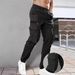 Cross Border European Size Straight Overalls Men's Pants 2025 Summer Thin Hot Sale American Retro Loose Casual Pants_viptrois.com