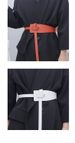 New Jacket Belt, Minimalist Style Belt, Women's Irregular Button Windbreaker, Knotted Suit, Waistband, Wide Belt, Waistband_viptrois.com