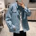 1 Men's Casual Versatile Spring Autumn Trendy Brand High-end Feel Jacket Ins Sports Trend Full Print Shirt Clothing Coat_viptrois.com