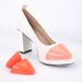 Soft PU Toe Inserts For High Heels – Cushioned Anti-Slip Half Insoles For Pointed & Round Toe Shoes (Black, Orange, Yellow)_viptrois.com