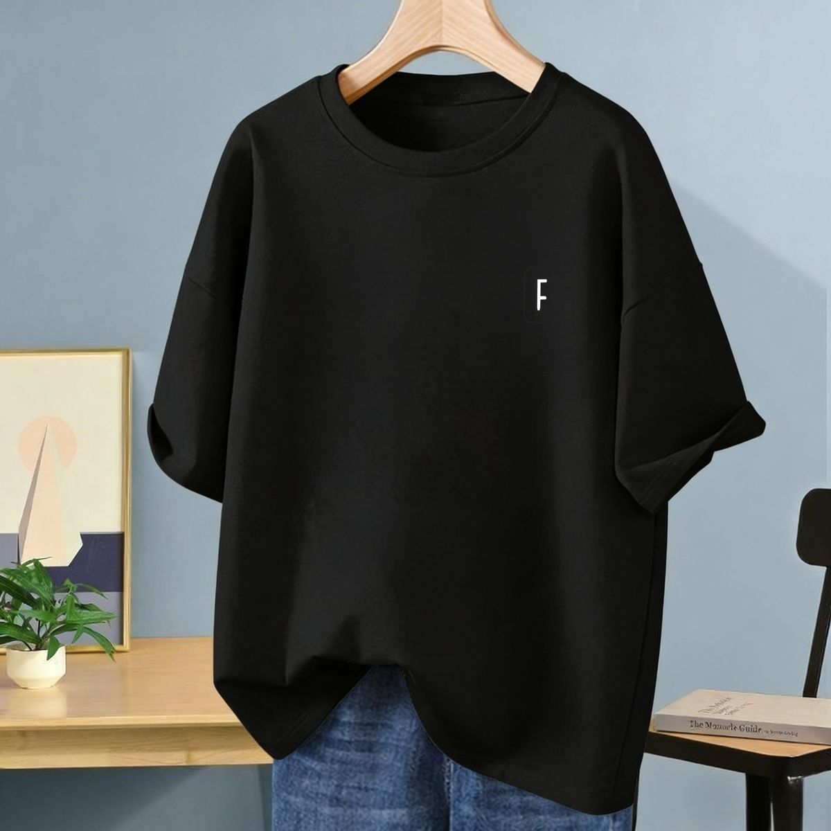 Men's Clothing Teen T-Shirt For Men 100% Cotton Loose Fit Casual Pullover Summer Trendy Style Top For Formal & Casual_viptrois.com