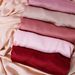 Breathable Wrinkled Satin Scarf - Simulated Silk Elastic Long Head Scarf (Cool & Lightweight, Malaysian Style, Bright Colors For Women)_viptrois.com