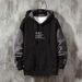 Men's Clothing Men's Hooded Sweatshirt Spring And Autumn Style Plus Velvet Trend Ins Loose And Versatile Spring 2020 New Jacket Couple Outfit_viptrois.com