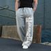 Men's Athletic Jogger Pants - Embroidered Cotton Blend Sweatpants For Running, Gym & Casual Wear - Straight Leg Comfort Fit (Multiple Colors)_viptrois.com