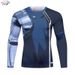Men's Clothing Digital Printing T Shirt Cycling Quick Drying Sports Breathable Long Sleeved Compression Tights T Shirt_viptrois.com