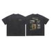 Summer Chinese Style American Washed Vintage Large Print Drop Shoulder Loose Couple T-shirt Trend_viptrois.com