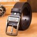 New Leather Cowhide Men's Belt Fashion Metal Alloy Pin Buckle Adult Luxury Brand Jeans Business Casual Waist Male Strap Brand_viptrois.com