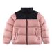 Premium White Duck Down Puffer Jacket For Men Women - 700 Fill Power, Windproof & Water-Resistant, Coat With High Collar, Loose Fit_viptrois.com