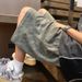 Men's Clothing Pink Corduroy Heavyweight Shorts For Boys Summer Thin Loose Sports Pants Men's Casual Shorts_viptrois.com