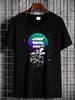 Solana Crypto Token Howling Wolf Full Moon Blockchain T-Shirt S- 4XL Comfortable Casual Streetwear Slightly Unisex Top For Everyday Wear Homme_viptrois.com