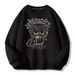 Men's Winter Fleece Thickened Printed T-Shirt Teen Top Spring And Autumn Sweater_viptrois.com