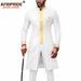 Men's clothing African national printing batik cotton men's casual set_viptrois.com