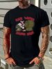 Hagar The Horrible Save Water Drink Beer Youth T Shirt Licensed Comic Black Streetwear Stylish Breathable Top For Everyday Wear Slightly Unisex_viptrois.com