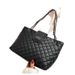 Women's Crossbody Bags Simple Diamond-patterned Embroidered Thread Underarm Lock Single-shoulder Bag, Large-capacity Chain Hand-held Crossbody Bag_viptrois.com