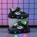 Children's New Mesh Sports Shoes For Boys And Girls In Spring And Autumn With LED Luminous Lights For Learning To Walk_viptrois.com