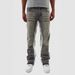 Vintage Patchwork Denim Jeans For Men – Distressed Washed Straight-Leg Hip-Hop Pants With Raw Hem & Streetwear Style_viptrois.com