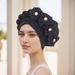New Three Layer Hat With Flower Braids Sticky Small Flower Baotou Hat Ten Colors In Stock_viptrois.com
