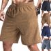 Men's Clothing Men's Summer Loose Fitting Tie Dye Terry Cloth Shorts Style Casual Sports Beach Five Point Shorts_viptrois.com
