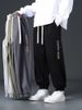 2025 Große Größe Männer Jogginghose Frühling Herbst Casual Baggy Jogger Hosen String Banding Einfarbig Sportswear Baumwolle Lose Hosen 8XL_viptrois.com