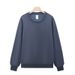 Havywight Cotton Crw Nck Solid Color Koran Styl Loos Casual Long Slv Mn's Flc Swatshirt In Stock_viptrois.com