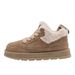 Women's Shoes Koala Cotton Shoes Women Autumn And Winter New Thick Soled Velvet Snow Boots Soft Leather And Cotton Sneakers Women_viptrois.com