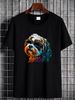 Dad Mom Cool Dog Sunglasses Lhasa Apso T Shirt SweaT 14160 Breathable Slightly Fashion Homme Summer Unisex Designer Clothes Versatile Graphic_viptrois.com