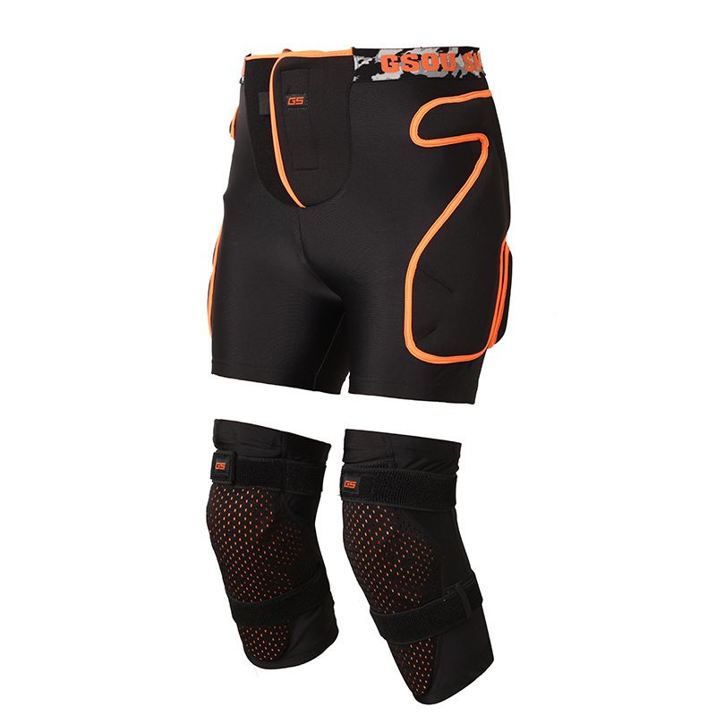 Ski & Snowboard Protective Gear Set – Hip & Knee Pads For Adults (S/M, L/XL, 3 Colors)_viptrois.com