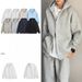 Unisex Heavyweight Zip-Up Hoodie – Dual-Zipper Streetwear Jacket With Kangaroo Pockets (Polyester, Black/Navy/Heather Grey, M-3XL)_viptrois.com