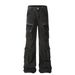 New 2025 Men's Solid Color Casual Multi-Pocket Cotton Long Work Youth Trend Pants 04_viptrois.com