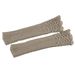 New Autumn Winter Men Women Knitted Fish Scale Fingerless Gloves Mid-Length Woolen Arm Warmers Warm Wrist Guards_viptrois.com