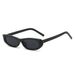 Narrow Frame Cat Eye Sunglasses Trendy Small Frame Design Lightweight UV400 Protection Fashionable Eyewear For Women_viptrois.com