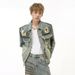 Men's Clothing New Products Niche Trend Old Wasteland Style Heavy Industry Denim Suit Trend_viptrois.com