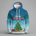 Pure 2025 European And American Foreign Trade Christmas Sweatshirt New 3D Digital Print Loose Long Sleeve Pullover Hoodie_viptrois.com