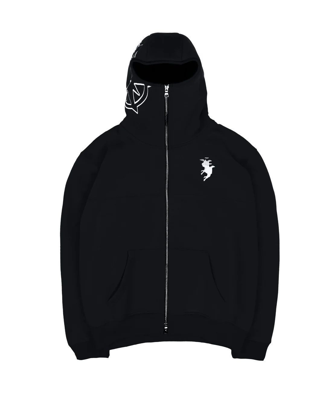Men's Clothing New Loose Casual Sweatshirt Personality Portrait Cardigan Hooded Men And Women Retro Jacket Tops_viptrois.com