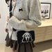 Gothic Skeleton Shoulder Bag For Women - Trendy Crossbody Purse With Unique Design, Versatile Small Square Bag For Casual & Halloween Outfits_viptrois.com