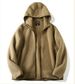 Men's Retro Polar Fleece Hooded Cardigan – Warm Winter Couple Jacket (Black/Grey/Army Green, L-5XL)_viptrois.com