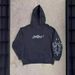 Y2K Skeleton Zipper Hoodie 90s Retro Pattern Printed Zipper Top L Sweatshirt_viptrois.com