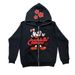 Gothic Dark Y2K Skull Letter Zipper Hoodie Unisex_viptrois.com