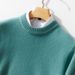 Nordmann Autumn Winter New Cashmere Round Neck Pullover Knitted Base Shirt Long Sleeve Men's Thick Warm Wool Sweater_viptrois.com