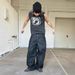 Retro Loose Jeans Men Baggy Street Fashion High Waist Button Casual Straight Trousers Wholesale_viptrois.com